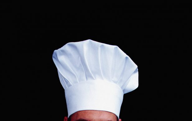 a chef hat