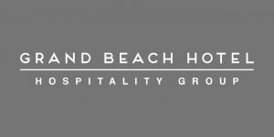 grand beach hotel's official logo