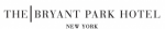 the bryant park hotel logo