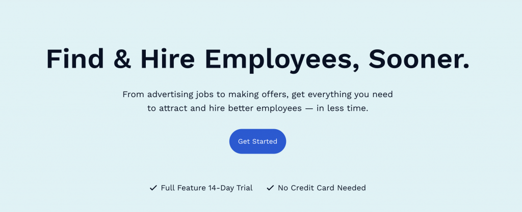 breeze hr landing page