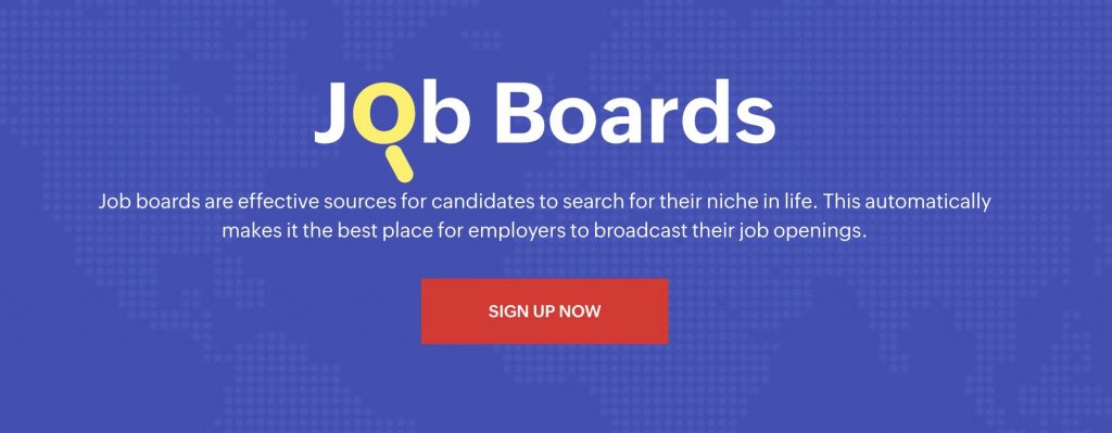 Zoho Recruit landing page