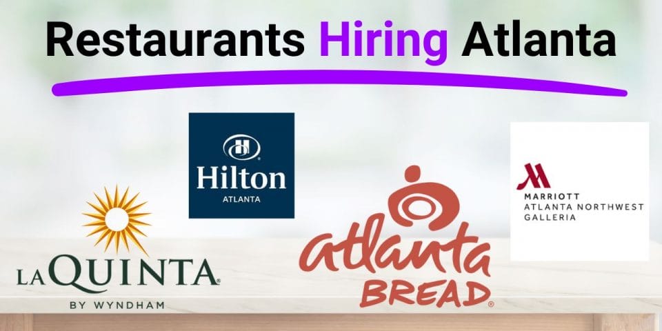 Restaurants Hiring Atlanta