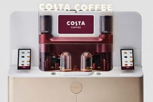 costa coffee ai kiosk