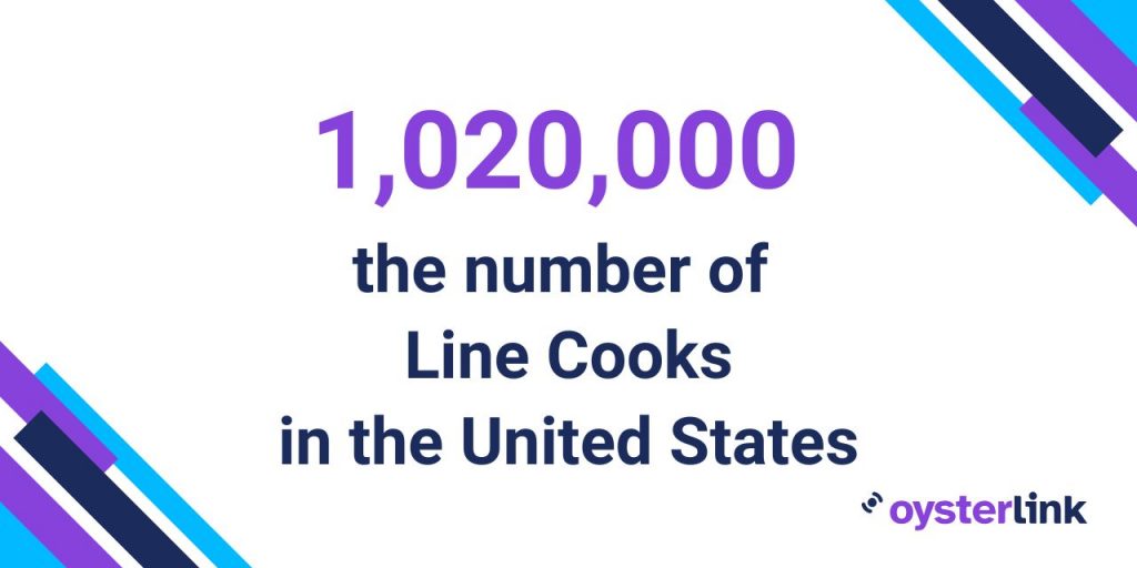 line cook statistics in us