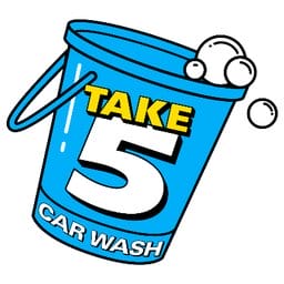 Take 5 Car Wash logo