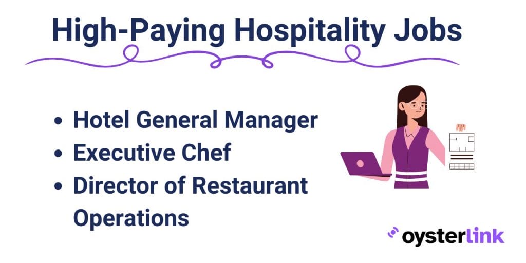 High-paying hospitality jobs