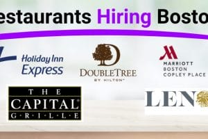 Restaurants Hiring boston