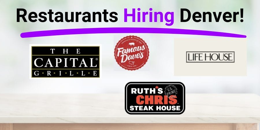 Restaurants Hiring denver