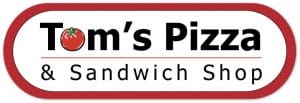 Tom's Pizza & Sandwich Shop logo