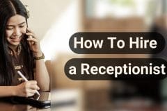 how to hire a receptionist main photo