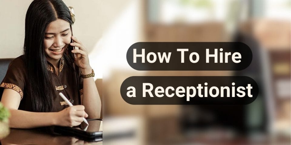 how to hire a receptionist main photo