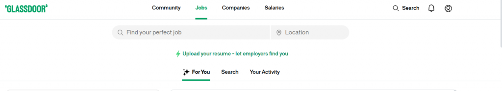 glassdoor homepage; how to interview a sommelier