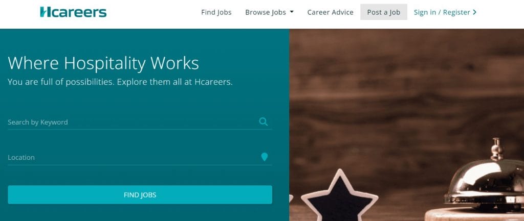 hcareers homepage, how to interview assistant restaurant manager