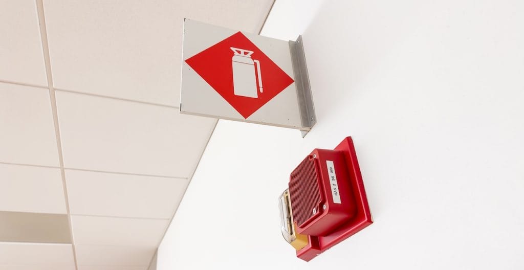 fire extinguisher sign