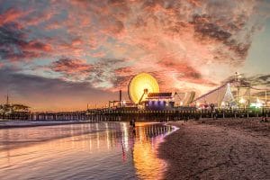 santa monica pier LA