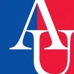 American University logo