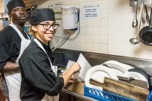 Dishwasher training