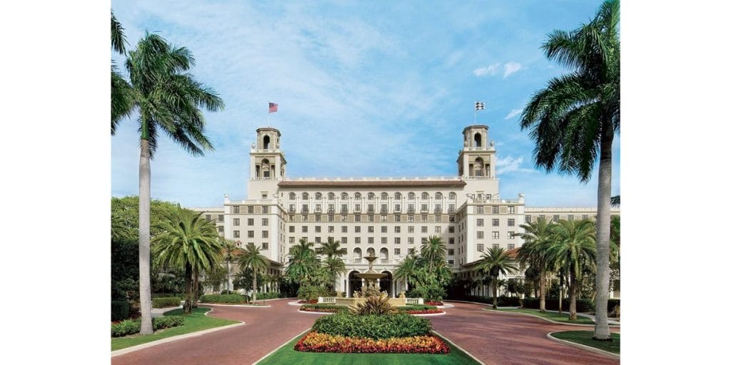 The Breakers Palm Beach; what hotels do receptionists make the most money?