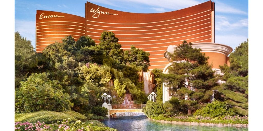 wynn las vegas exterior; what hotels do receptionists make the most money?