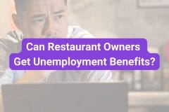 can restaurant owners get unemployment benefits?