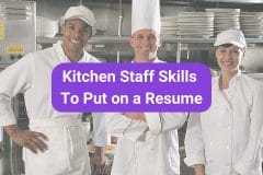 kitchen staff skills featured image