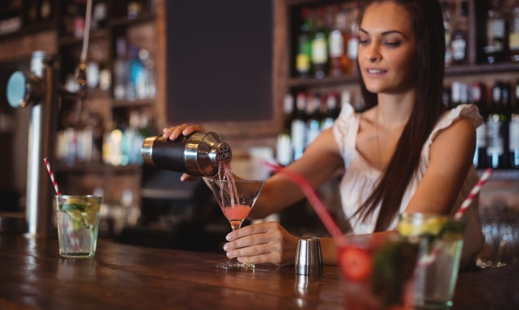 bartending as a side hustle; part-time bartender