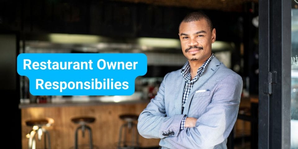 restaurant owner responsibilities