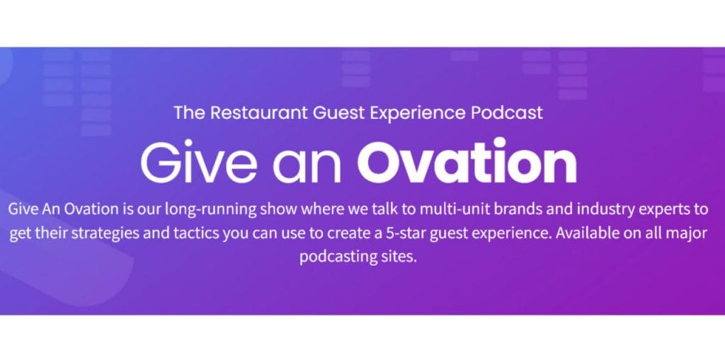 Give an Ovation podcast