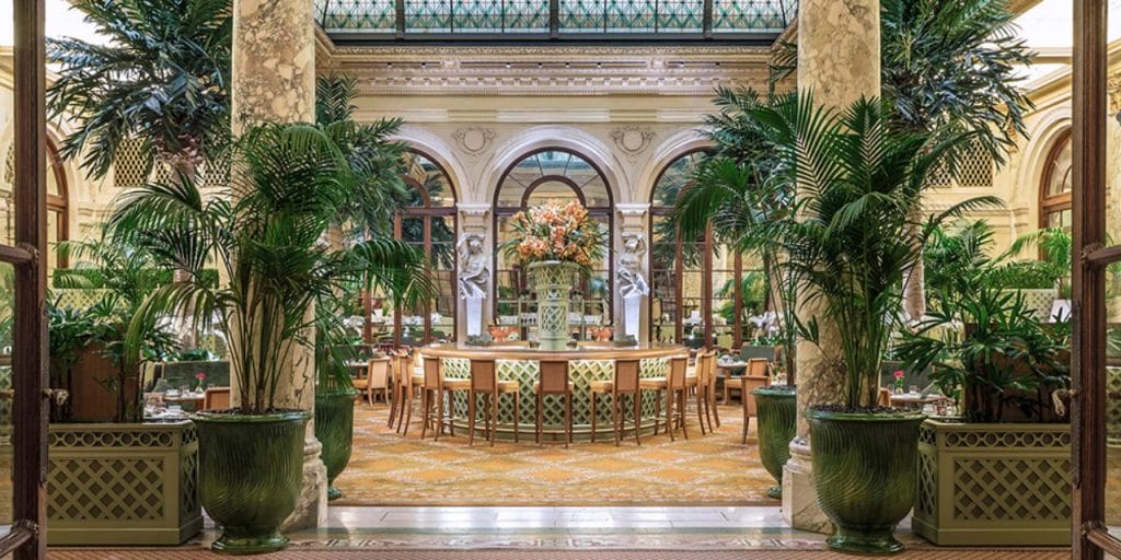 the palm court at the plaza; nyc restaurants where restaurant managers earn a lot