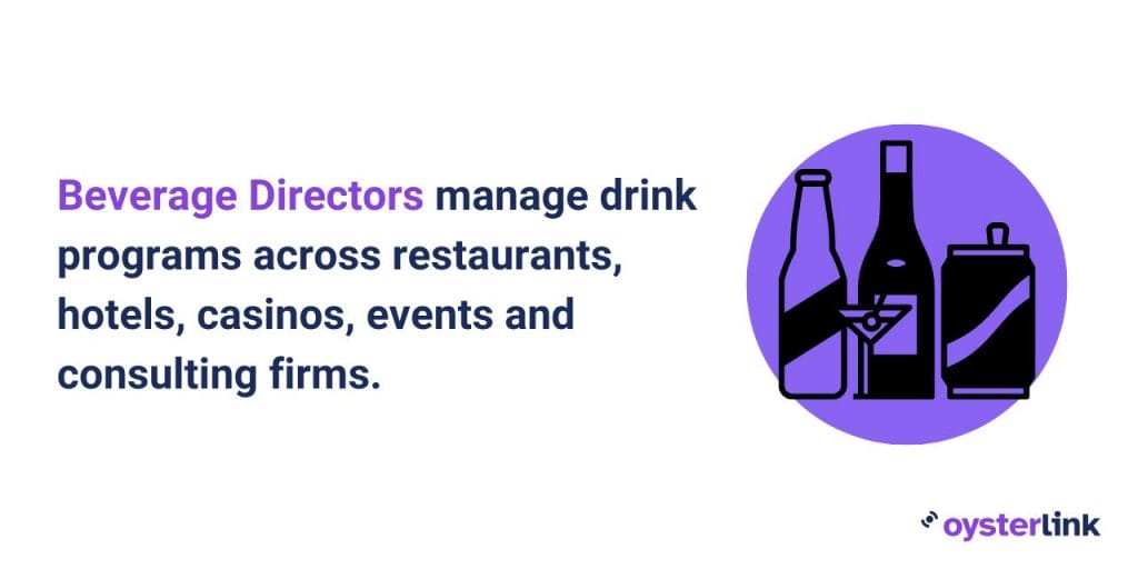 where beverage directors work