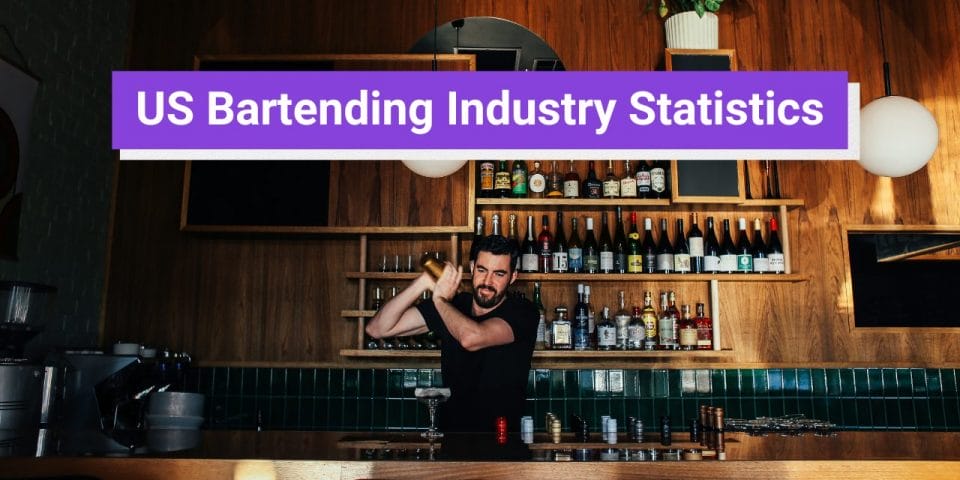 bartending statistics 2025