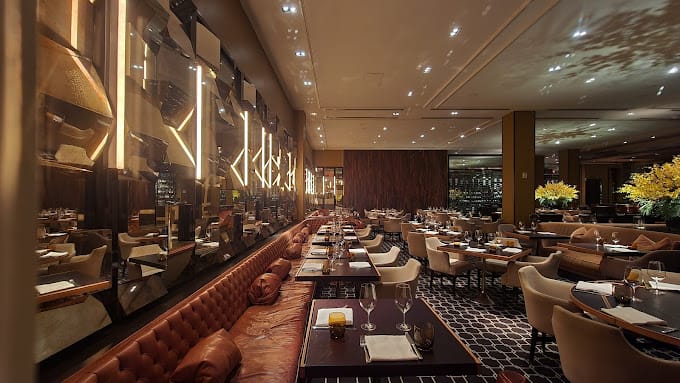 bourbon steak interior