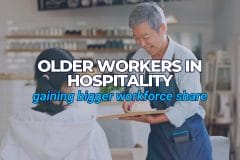 older workers in hospitality