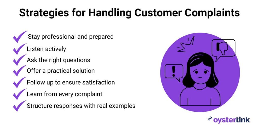 strategies for handling customer complaints